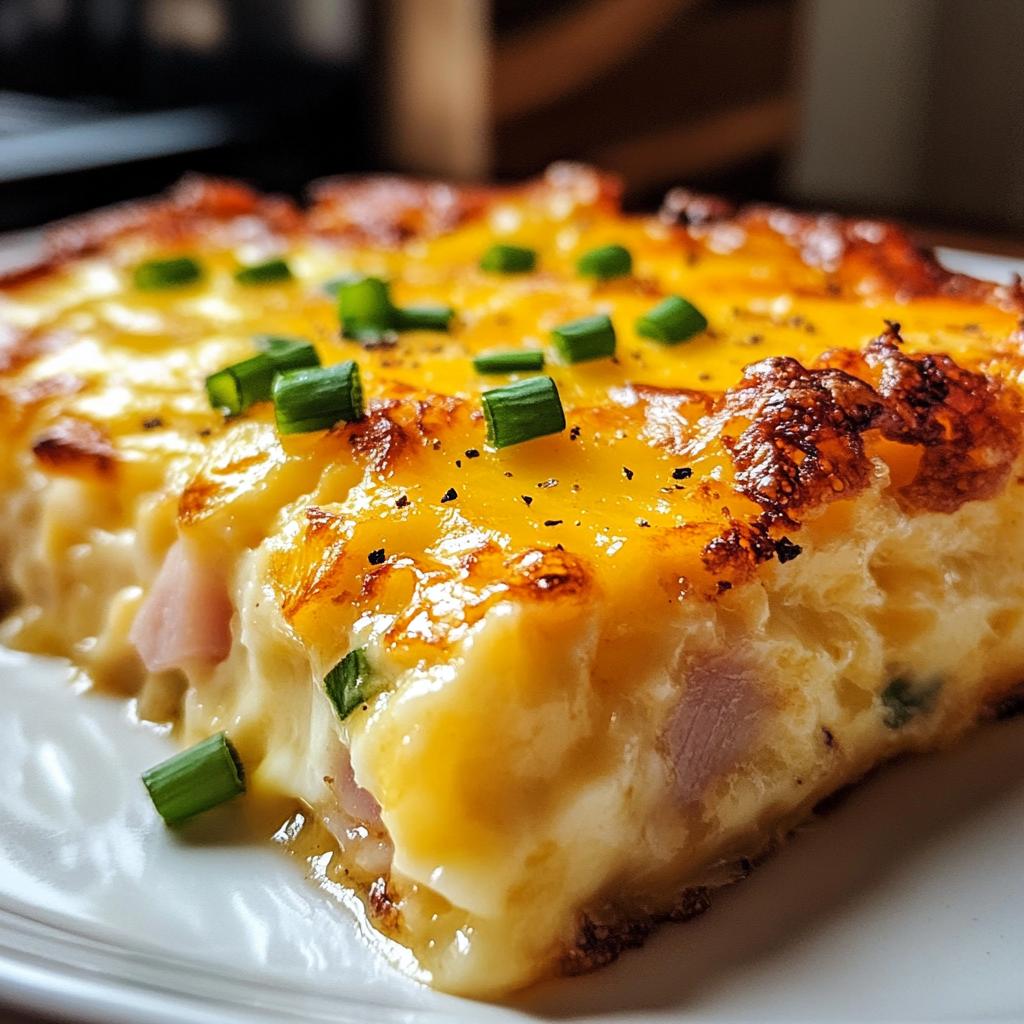 cheesy egg bake