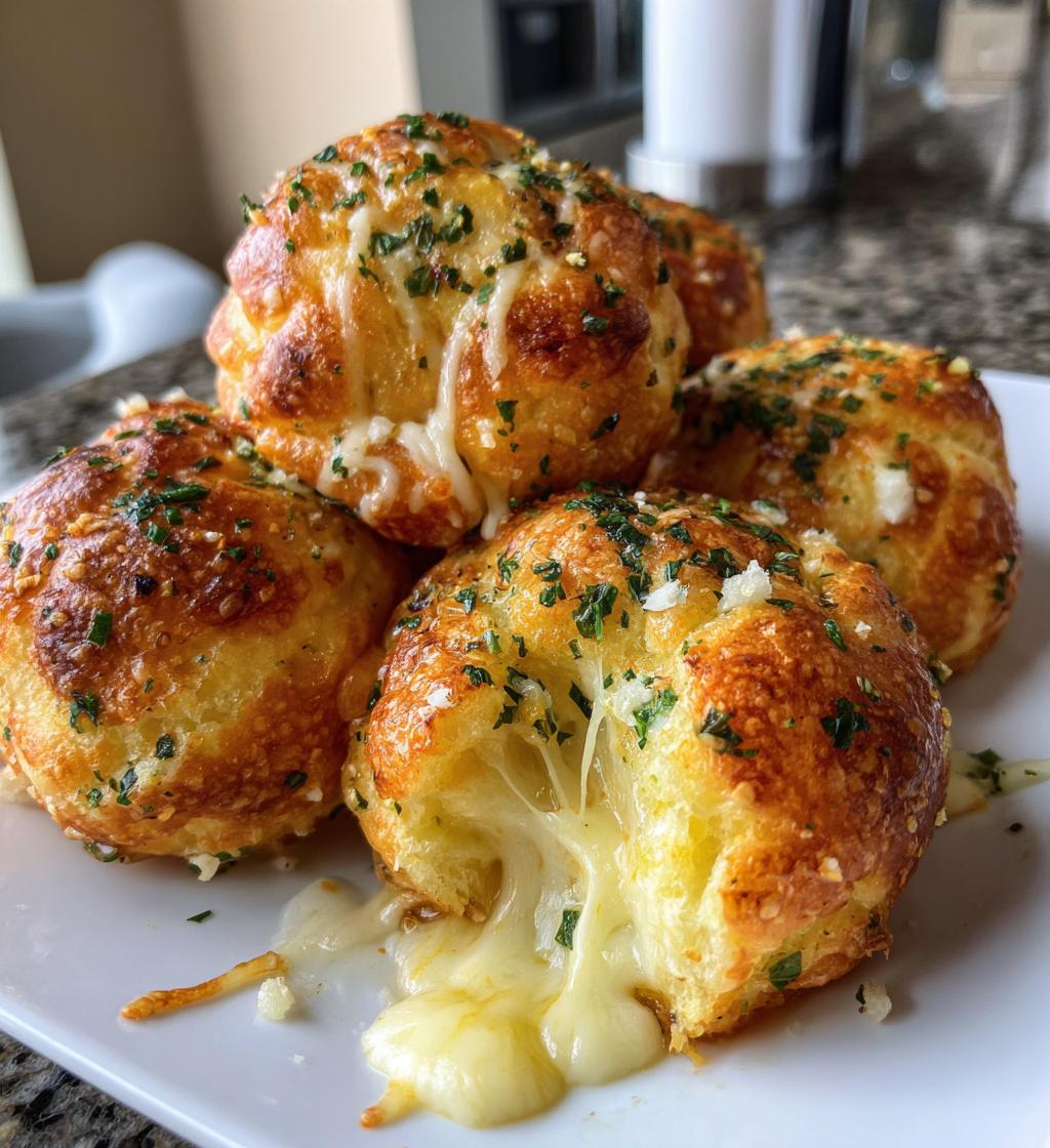 cheesy garlic bombs