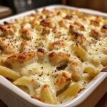 chicken alfredo bake