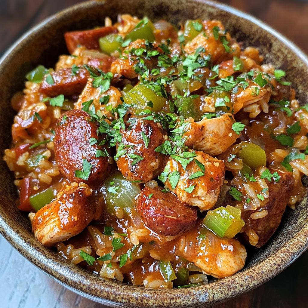 chicken and sausage jambalaya recipe
