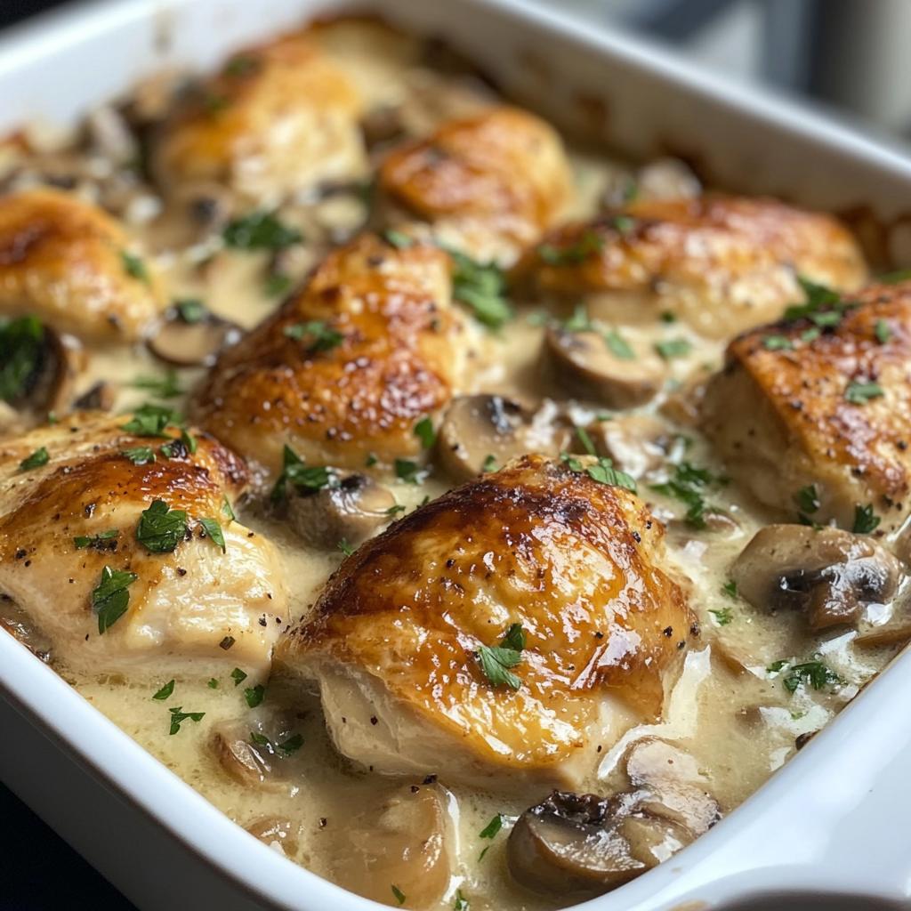 chicken casserole - detail 1