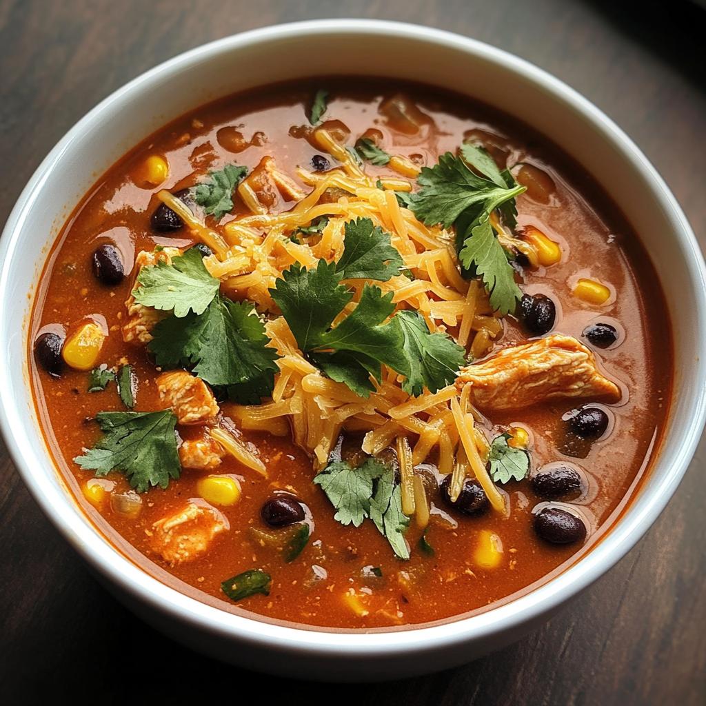 chicken enchilada soup