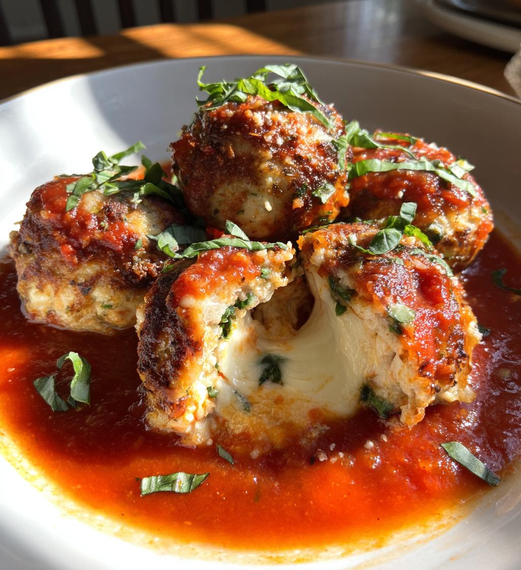 chicken parmesan meatballs recipe