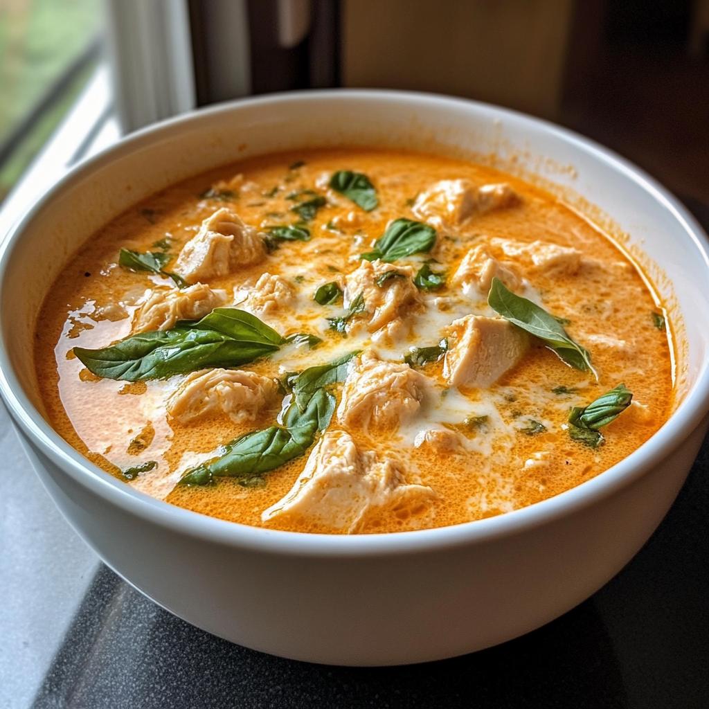 chicken parmesan soup