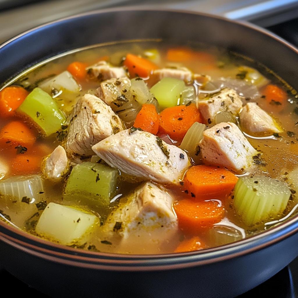 chicken veggie soup