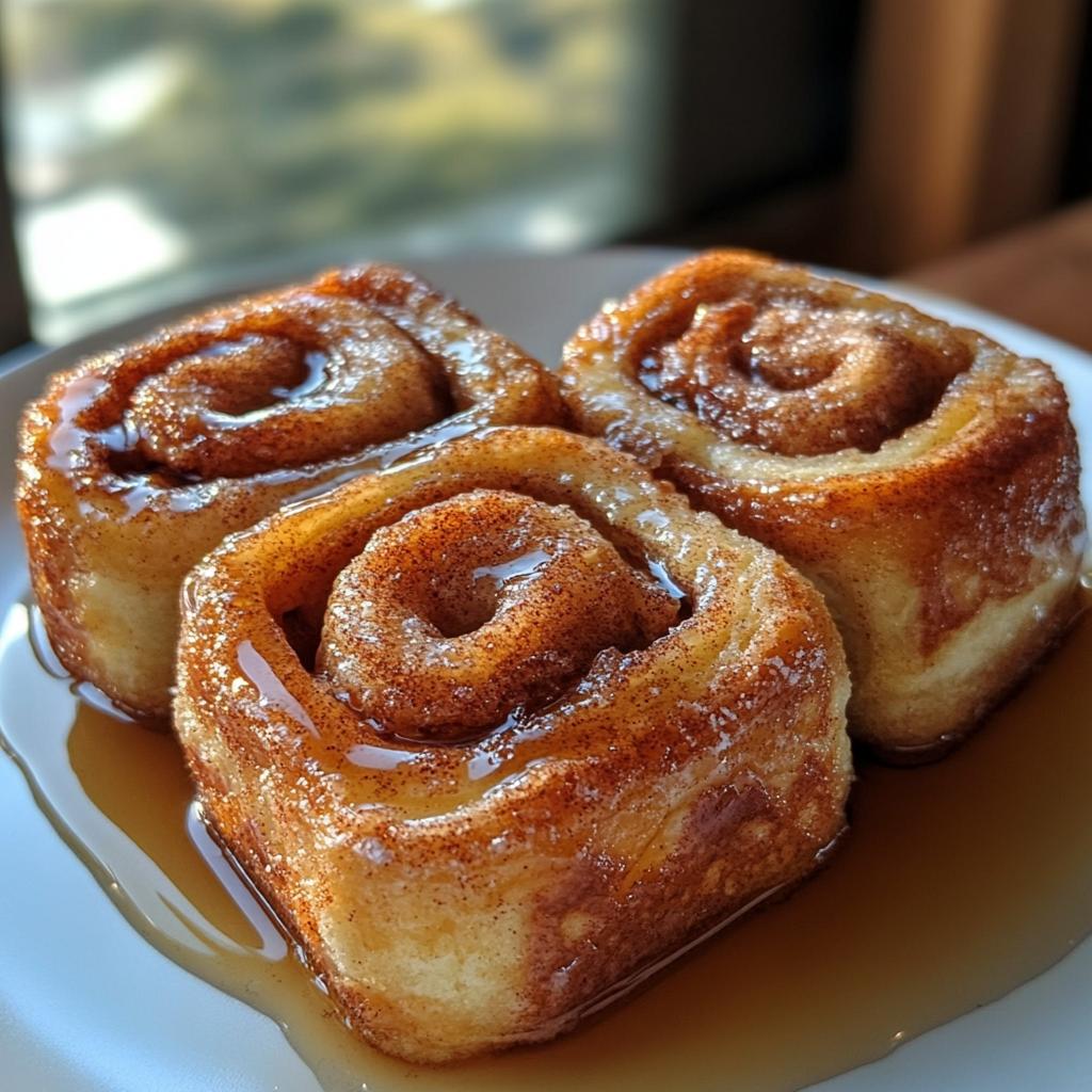 cinnamon roll french toast rolls
