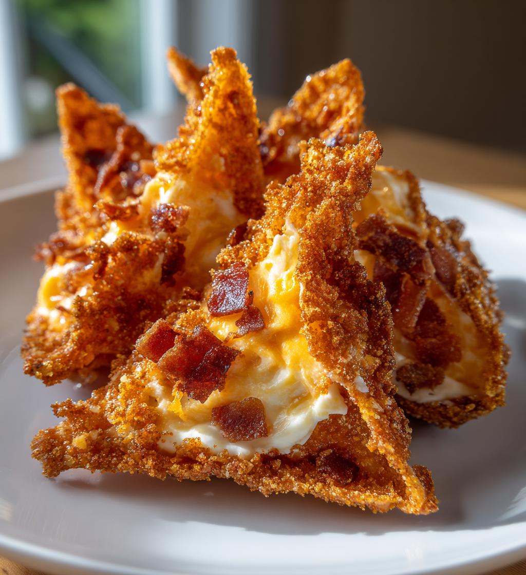 cream cheese and bacon stuffed doritos