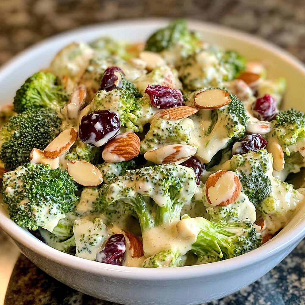 creamy broccoli salad