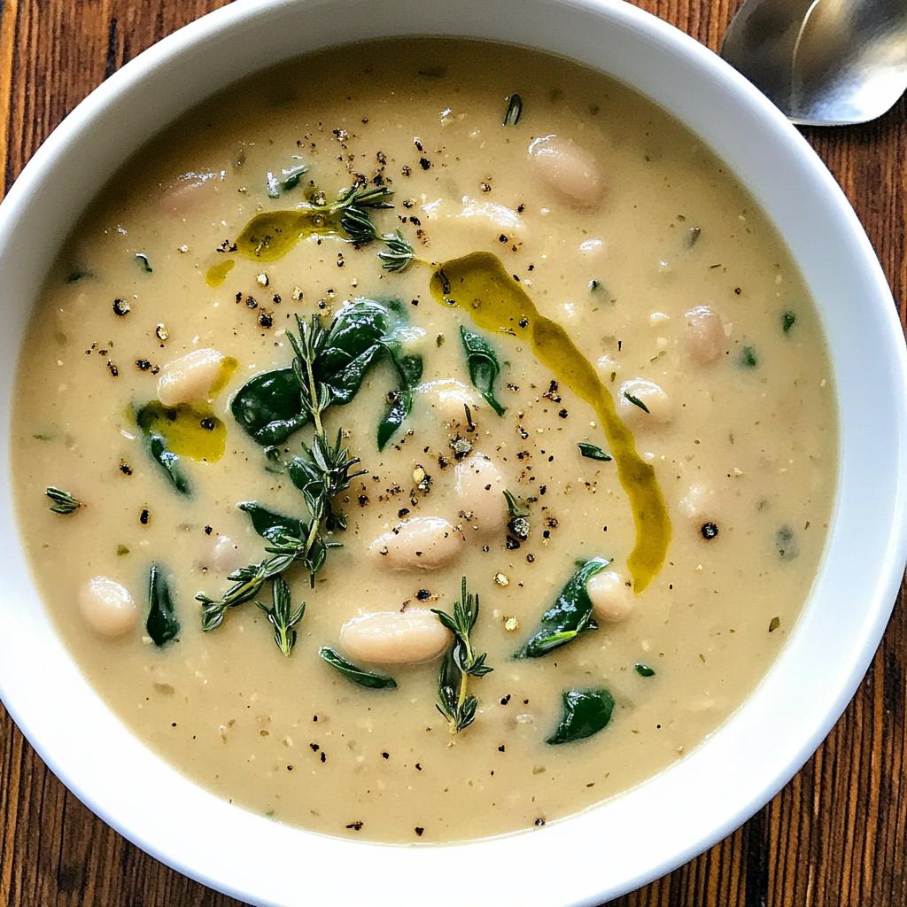 creamy tuscan white bean soup
