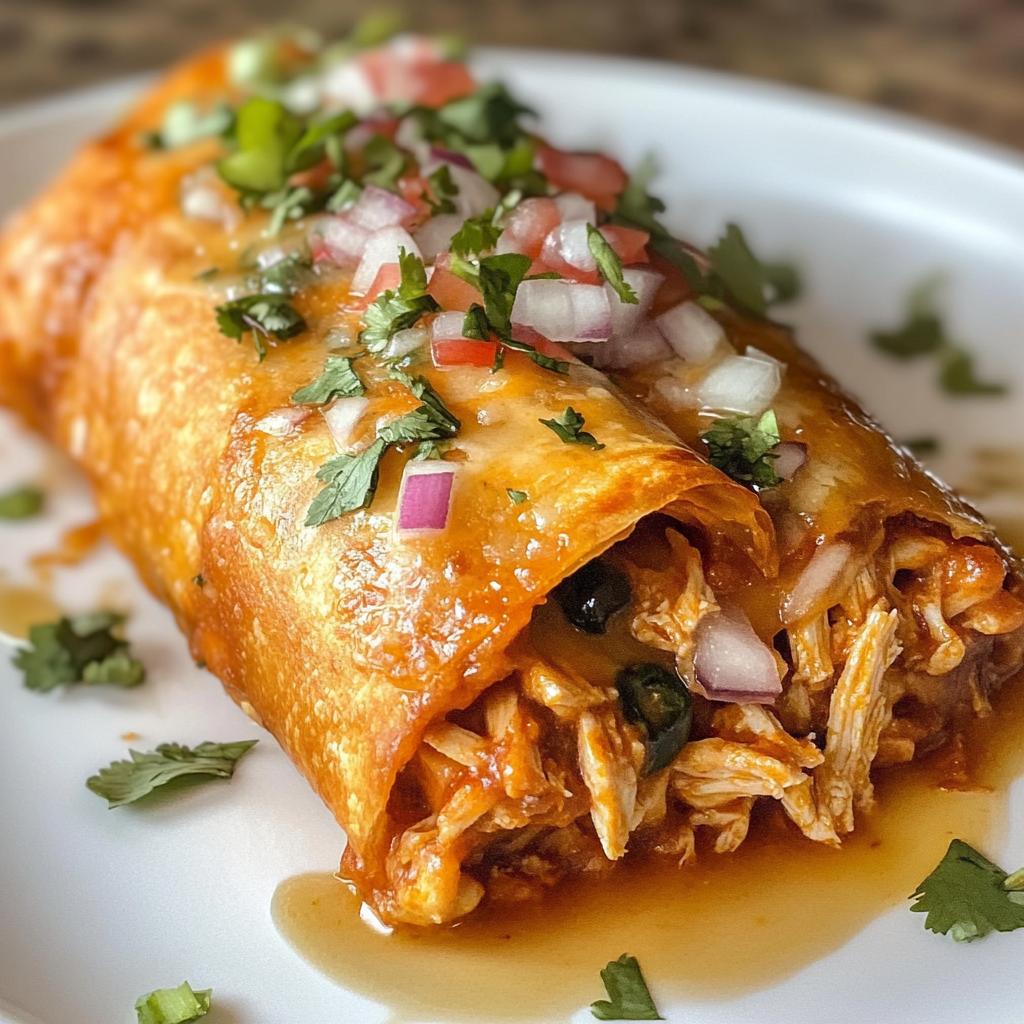 crispy spicy mexican chicken chimichangas - detail 1