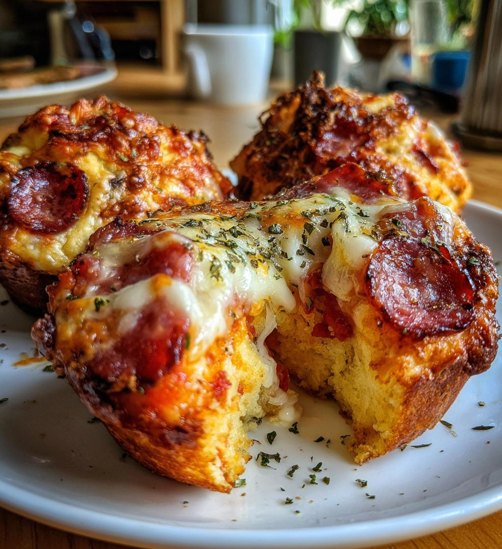 deep dish pizza cupcakes