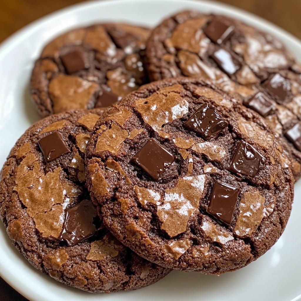 double chocolate chip cookies