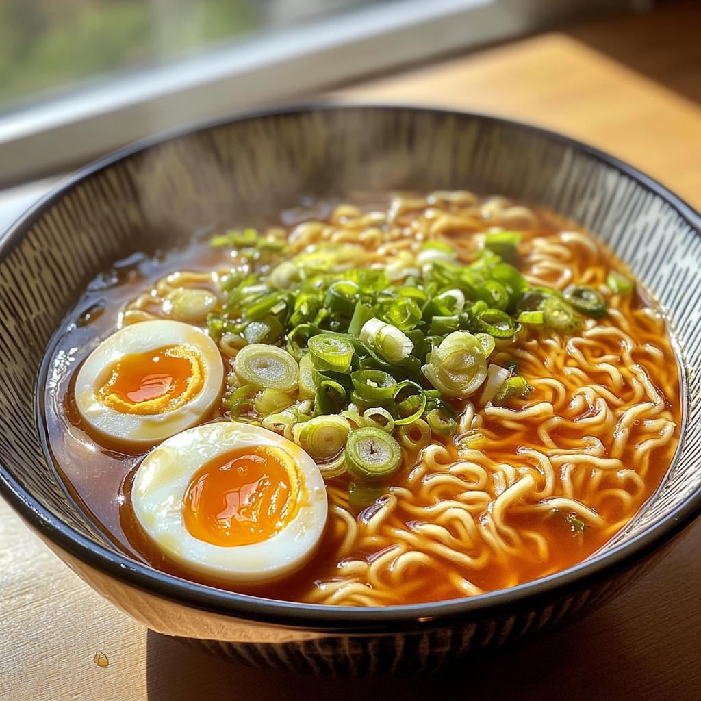 easy saucy ramen noodles - detail 1
