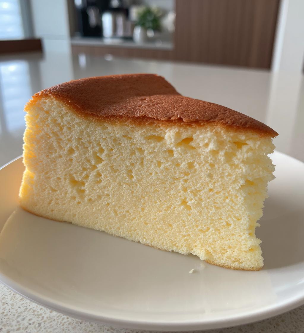 fluffy japanese cheesecake