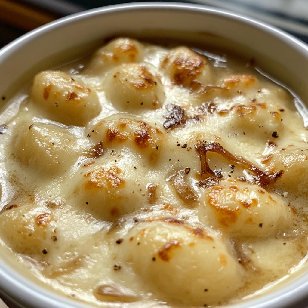 french onion gnocchi soup recipe