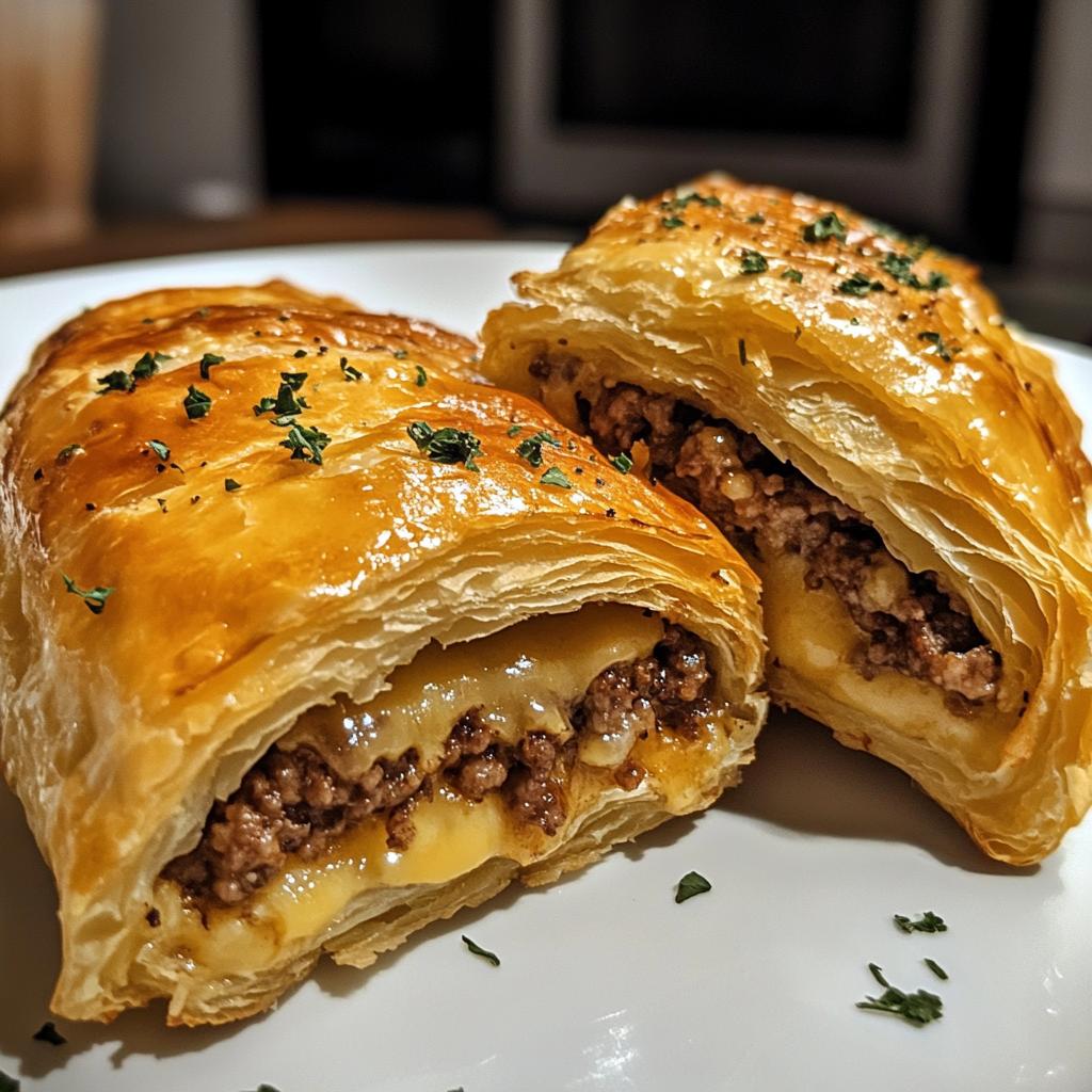 garlic parmesan cheeseburger bombs