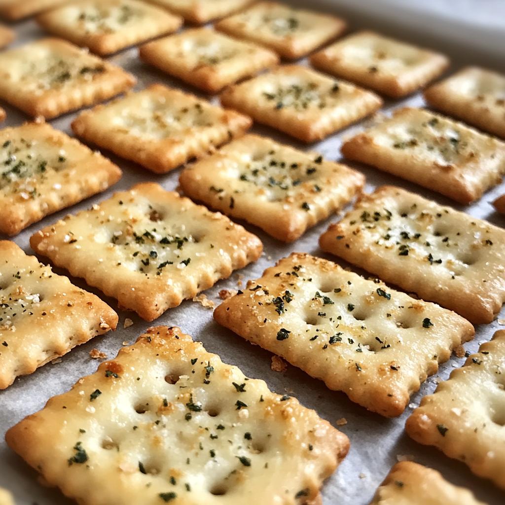 garlic ritz snacks - detail 1