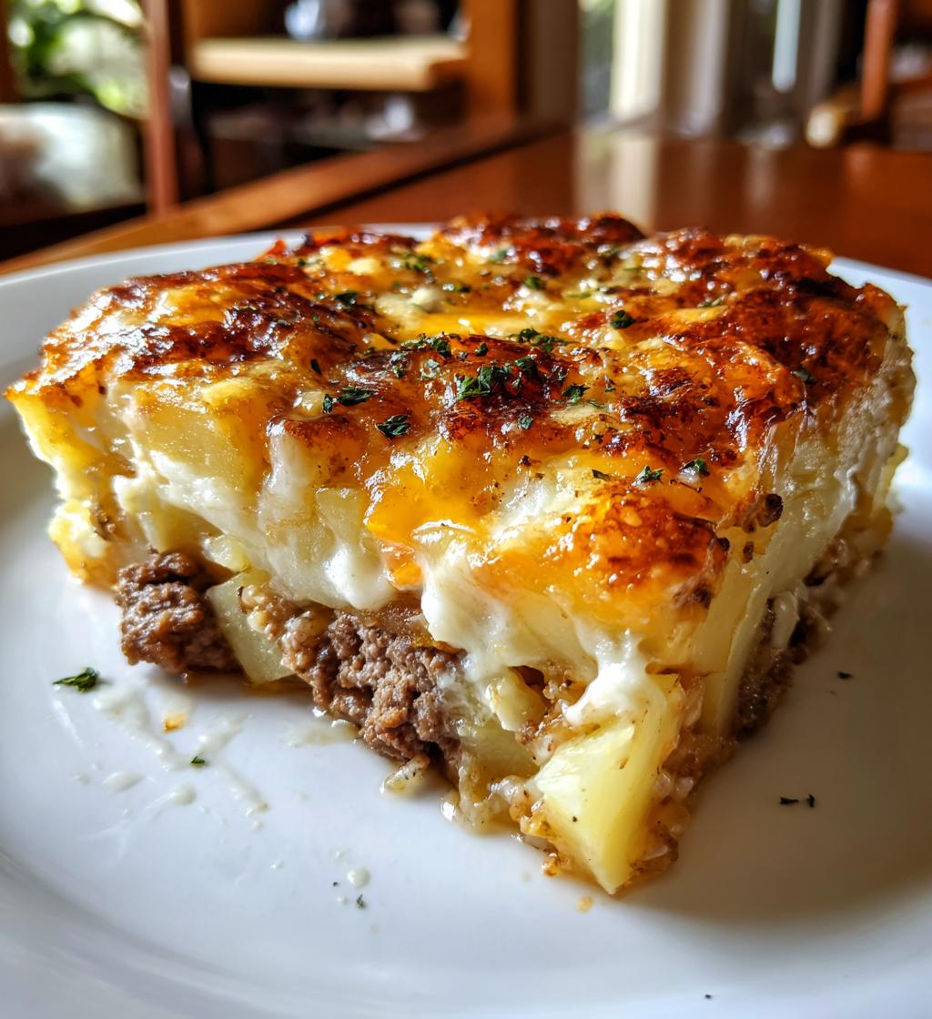 hamburger potato casserole