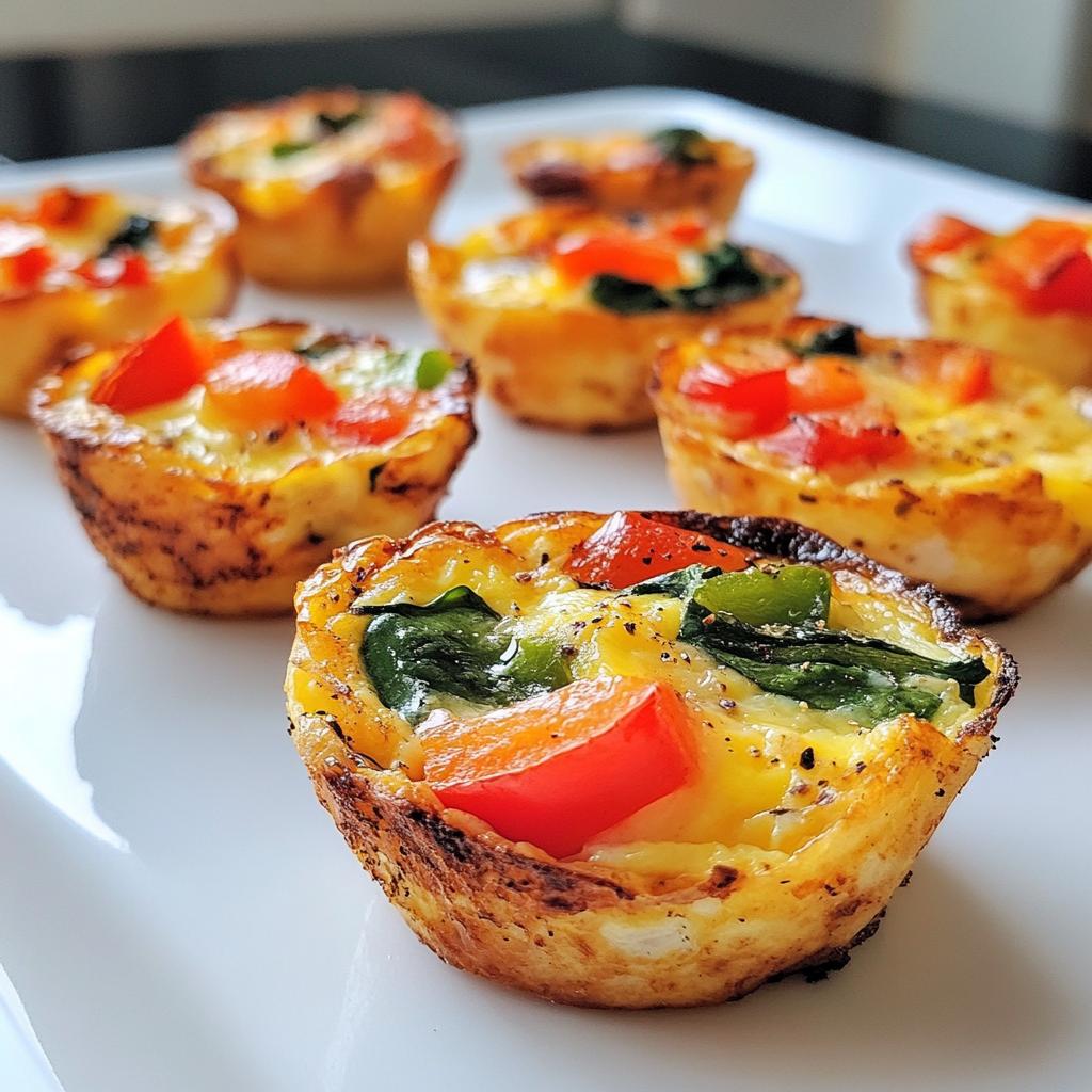 high protein egg white bites - detail 1