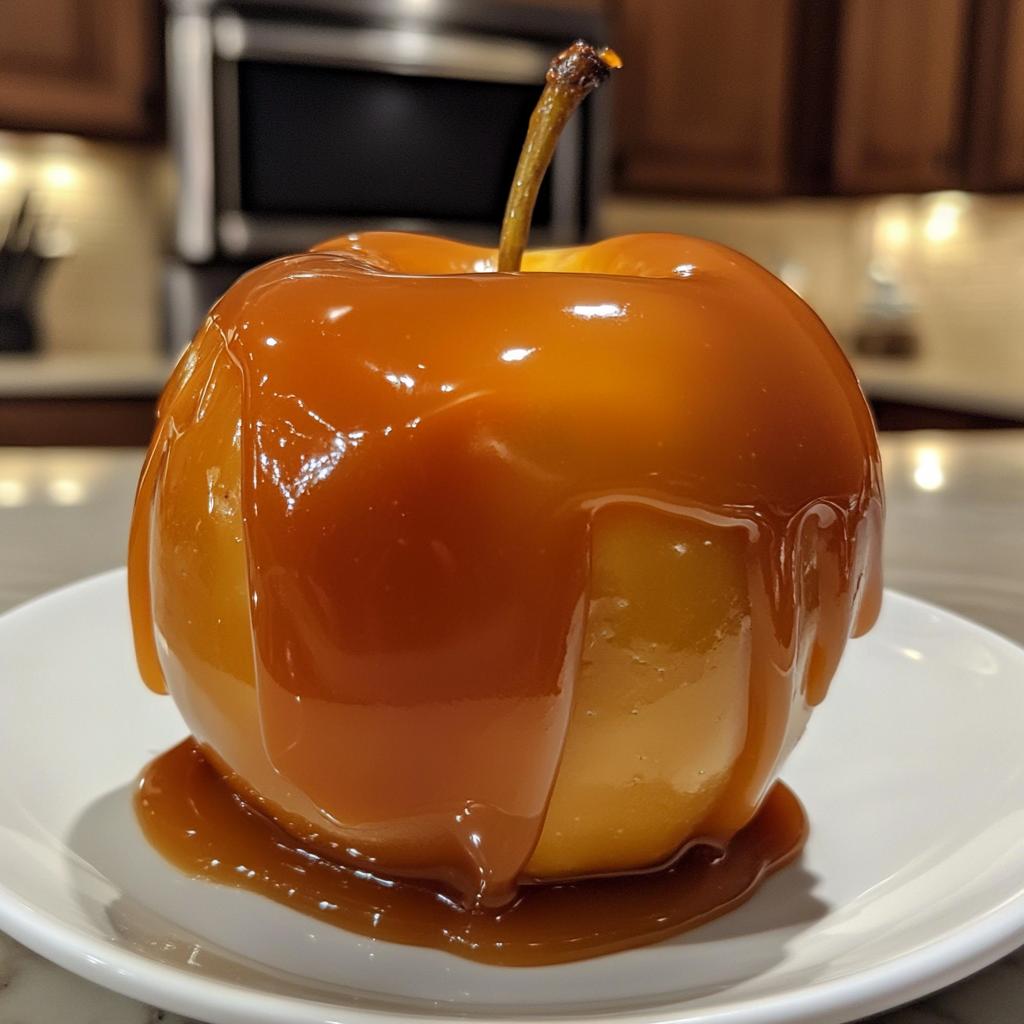 homemade caramel apples recipe