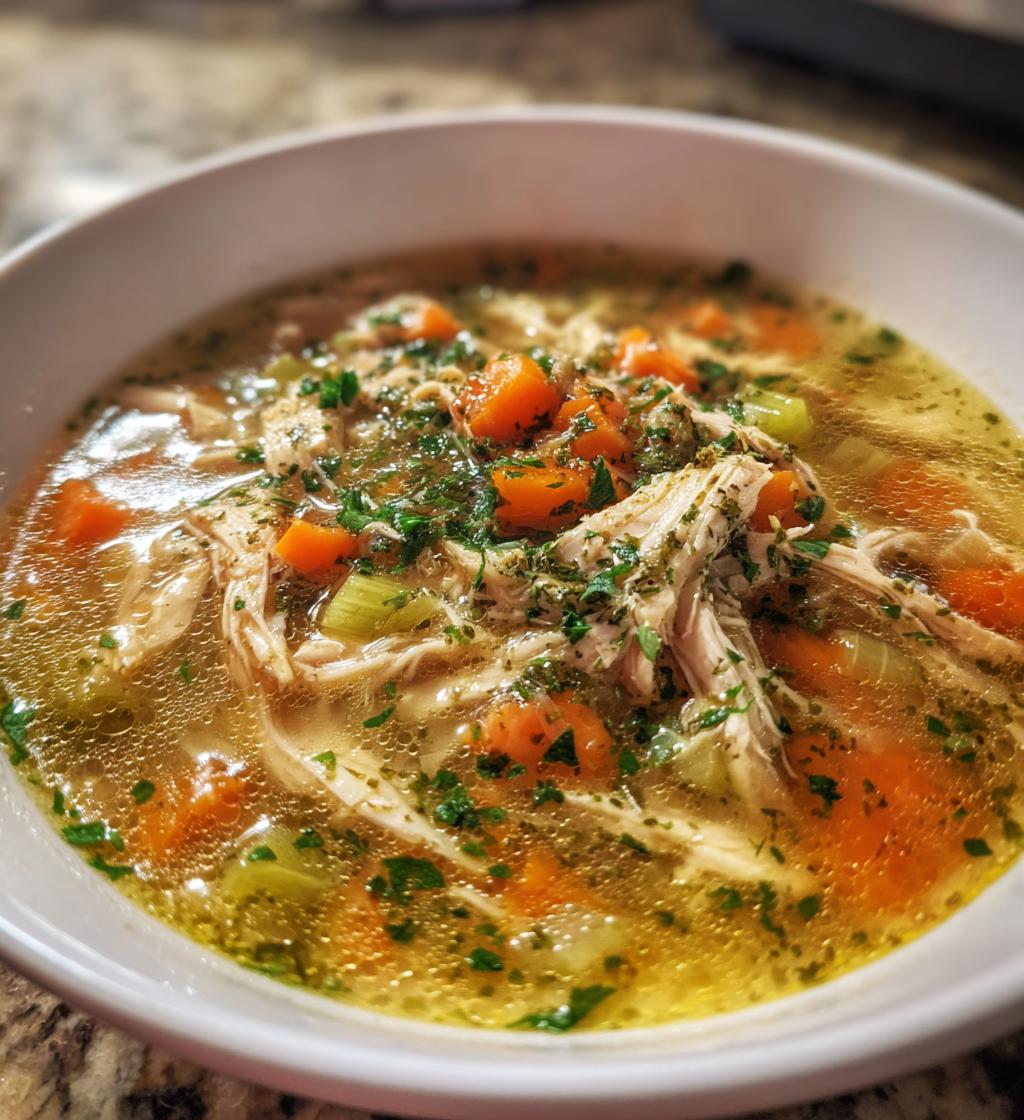 homemade chicken soup recipe