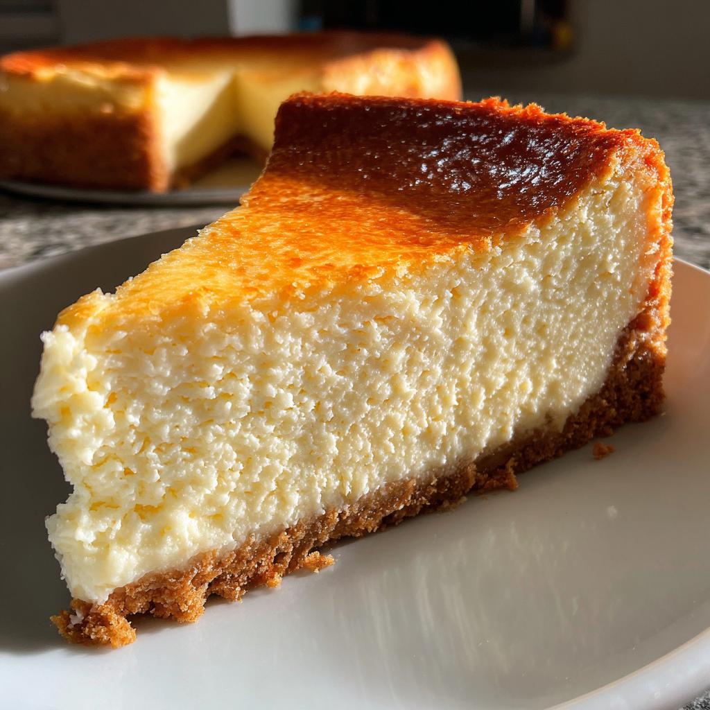 homemade new york style cheesecake