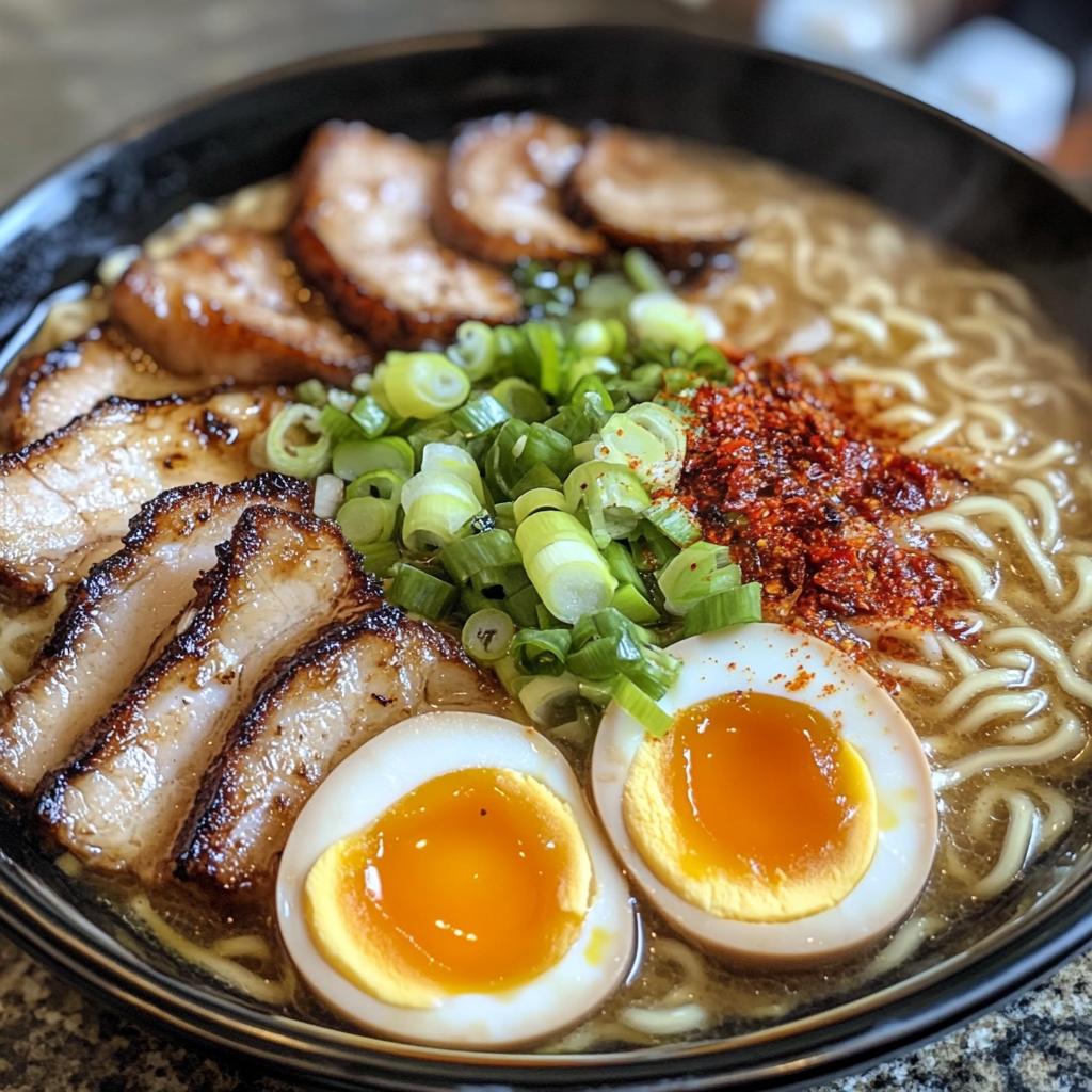 homemade ramen - detail 1