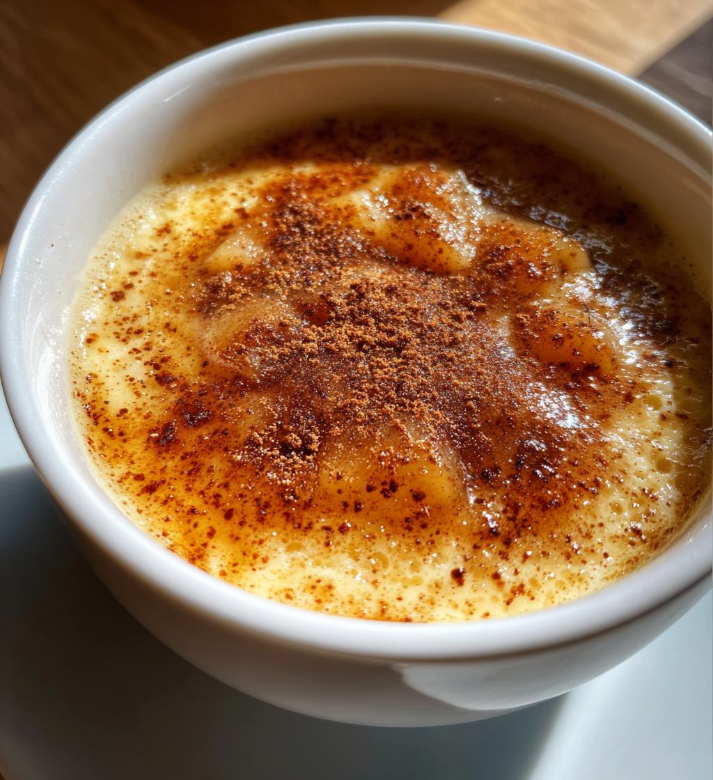 hot buttered apple sauce with cinnamon and nutmeg