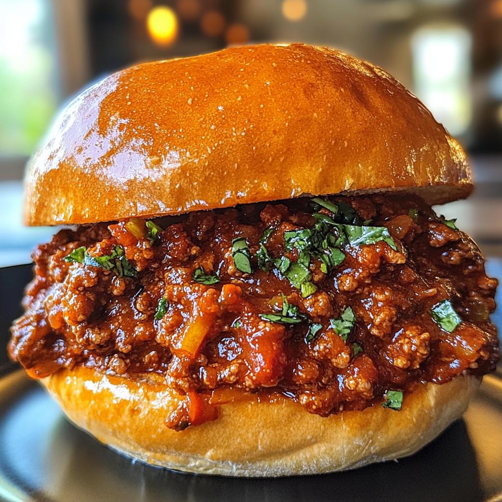 italian sloppy joe sandwich