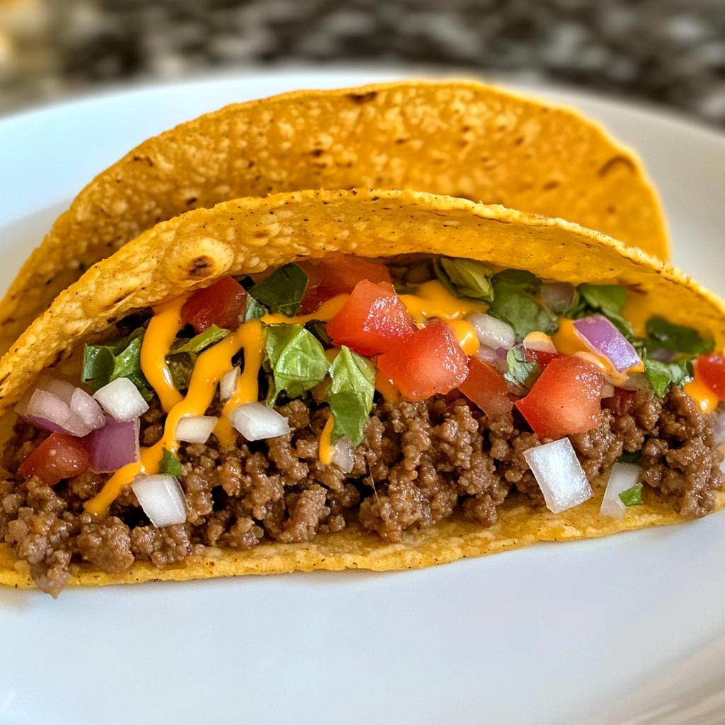 loaded cheesy pocket tacos