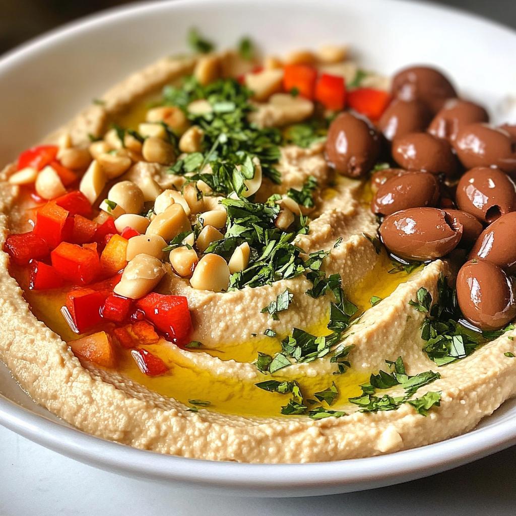 loaded hummus - detail 1