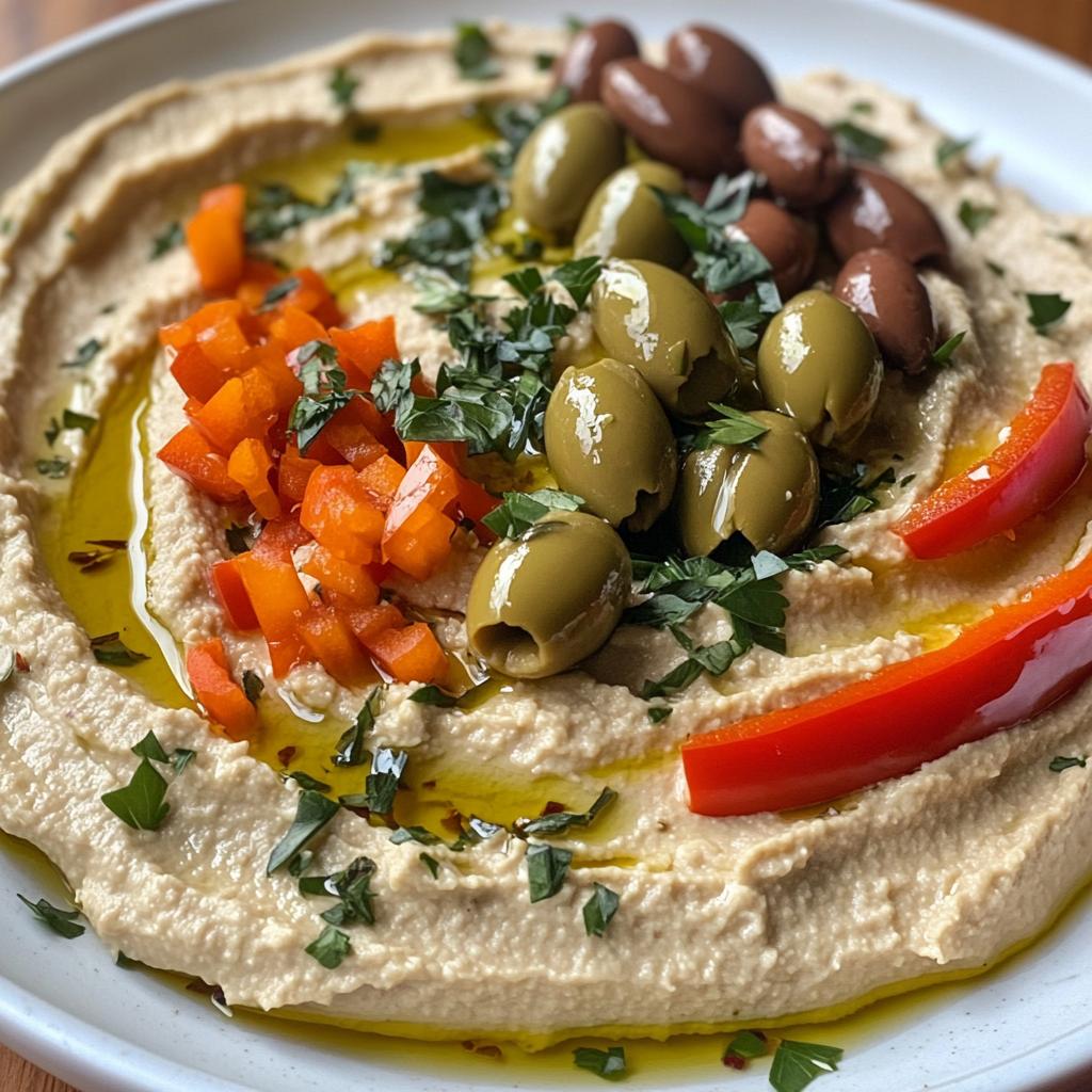 loaded hummus