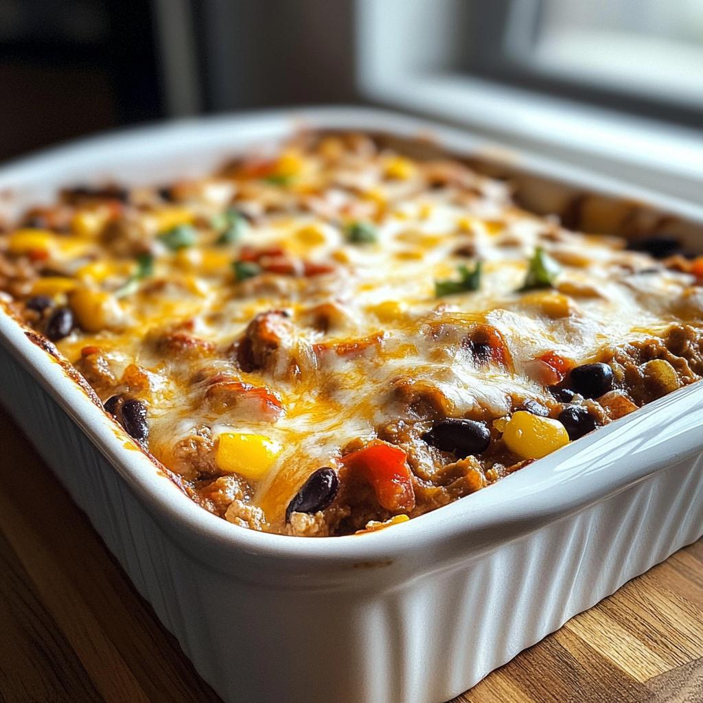 mexican tortilla casserole