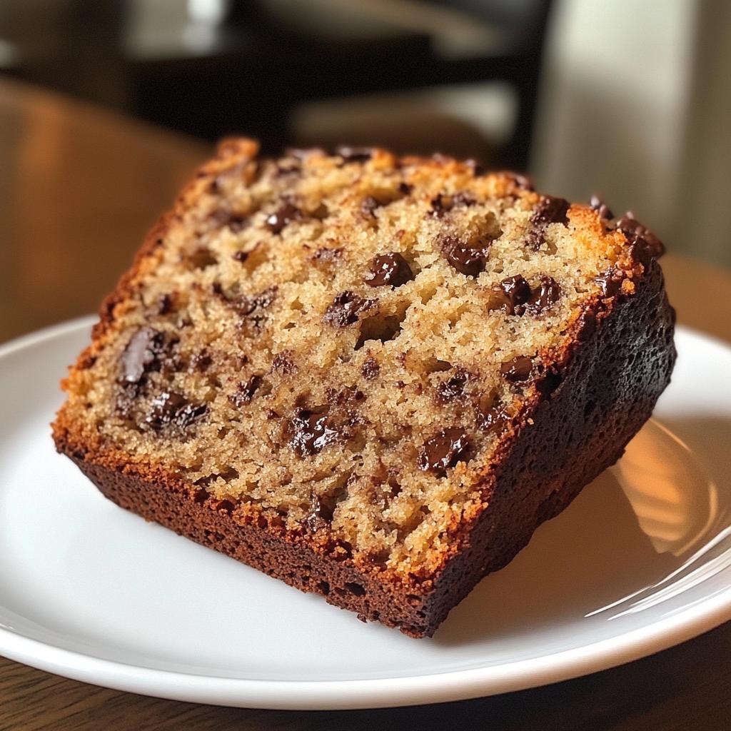 mini chocolate chip banana bread - detail 1