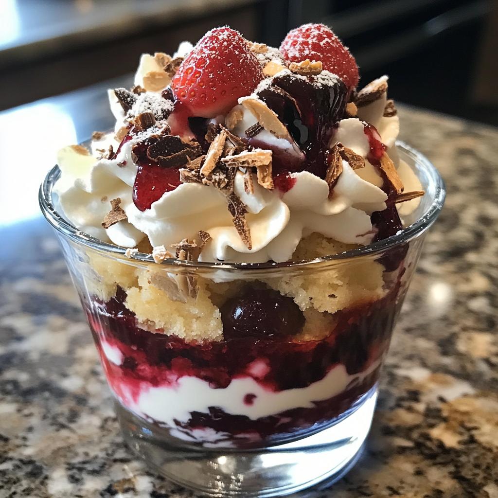 mini christmas trifles