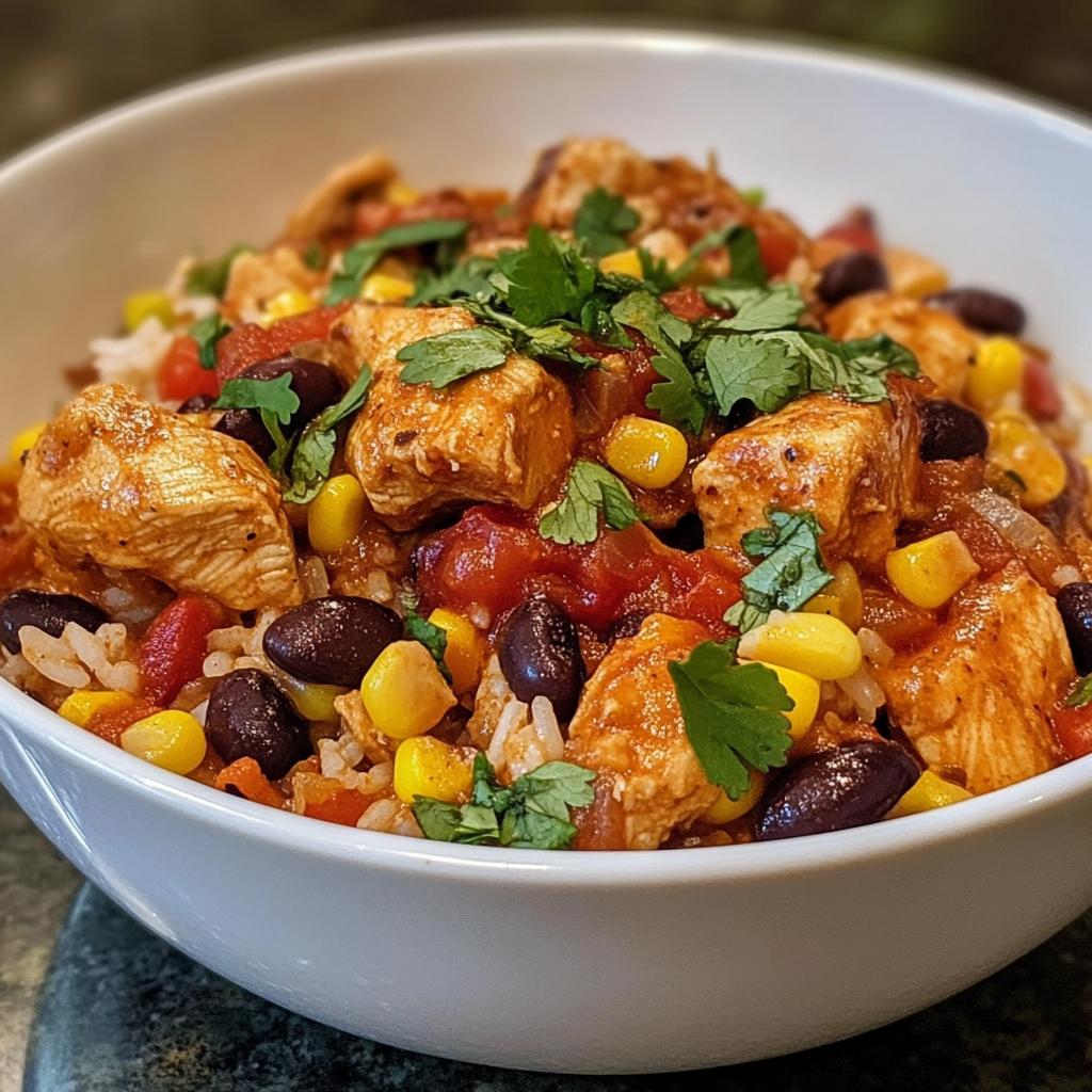 one pot mexican chicken and rice recipe