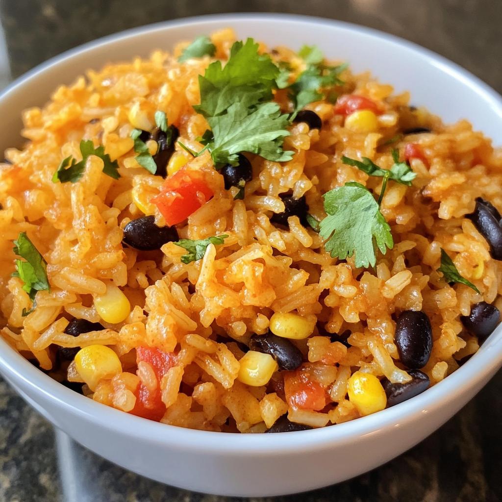 one pot mexican rice - detail 1