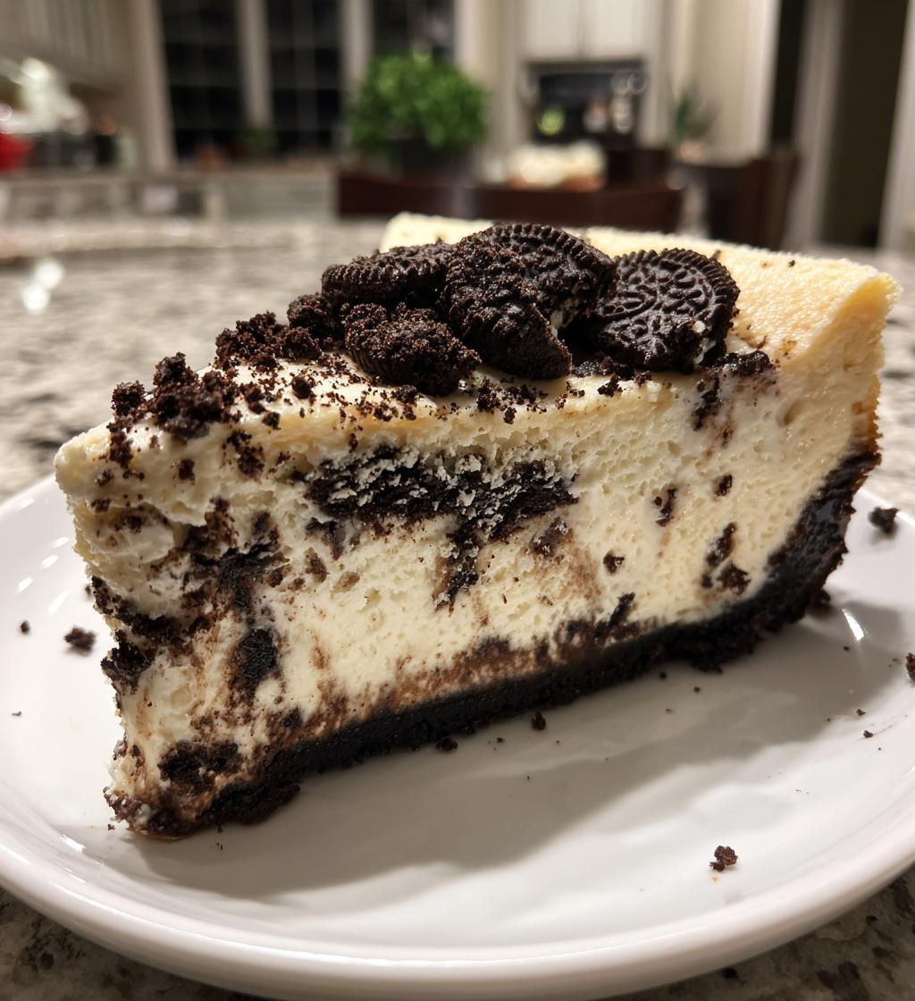 oreo cookies and cream cheesecake