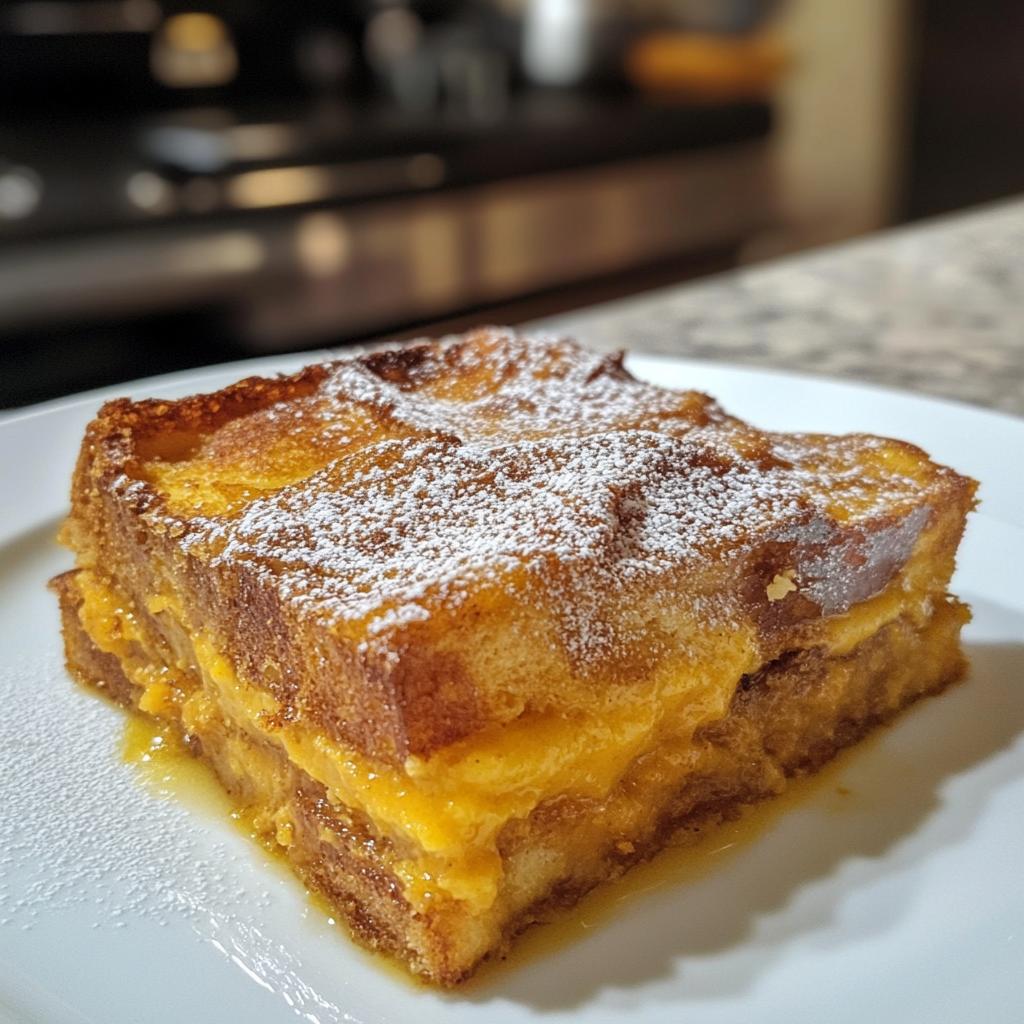 overnight pumpkin french toast casserole
