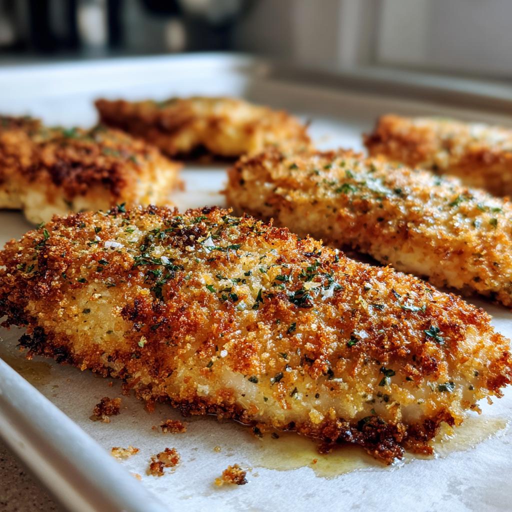 parmesan crusted chicken sheet pan