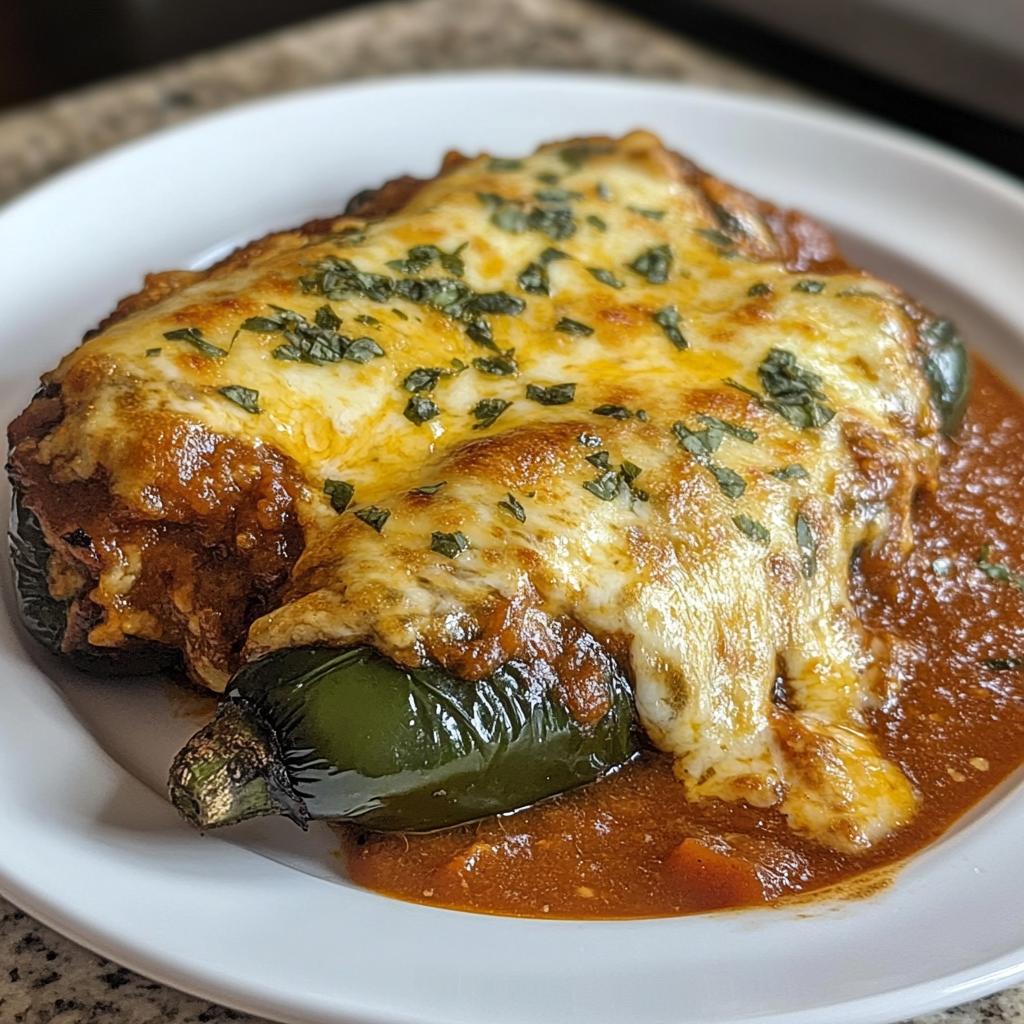 picadillo cheese chile rellenos - detail 1