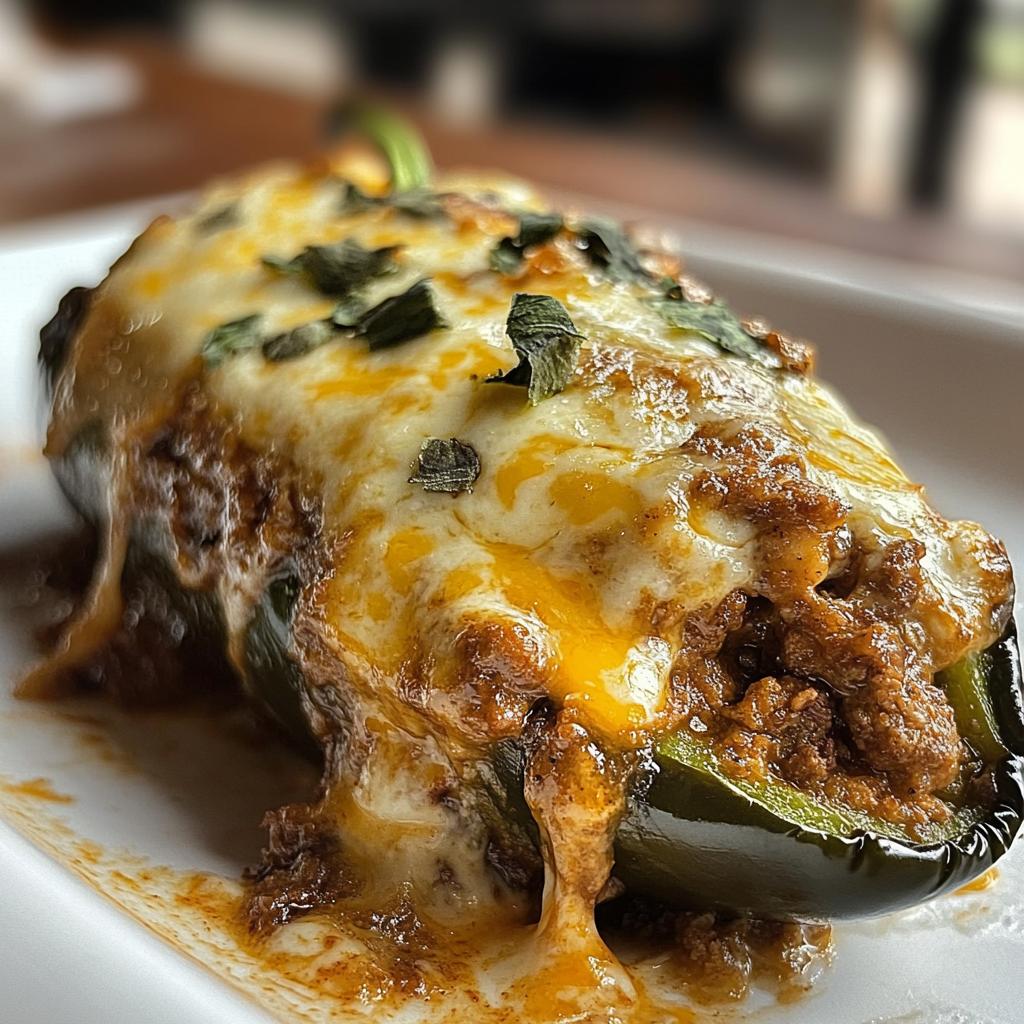 picadillo cheese chile rellenos