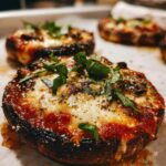 portobello mushroom pizzas