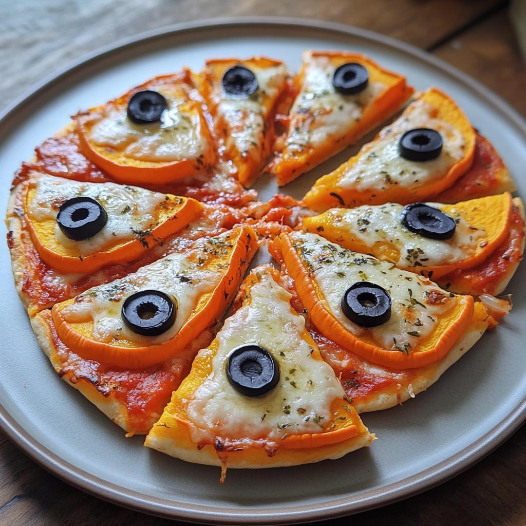 pumpkin pizza decorating ideas recipe - detail 1