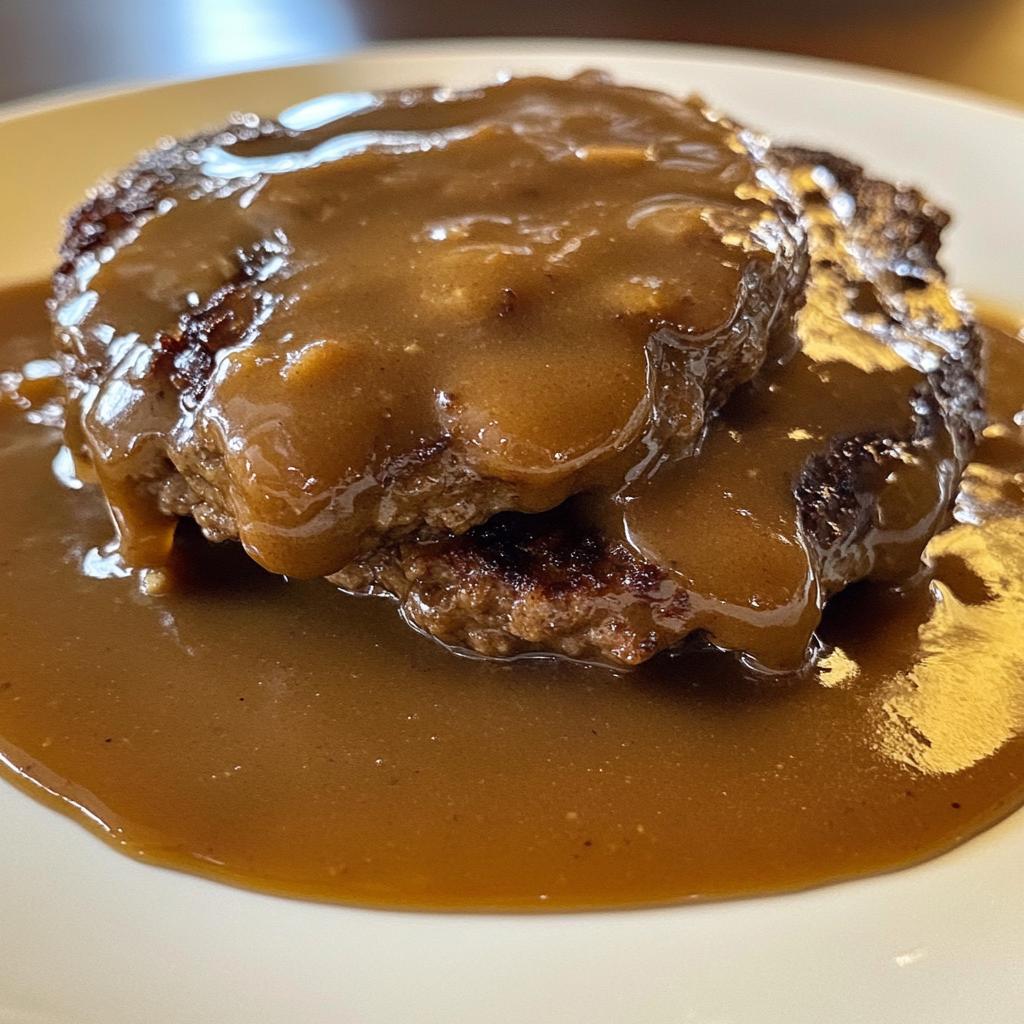 salisbury steak and gravy