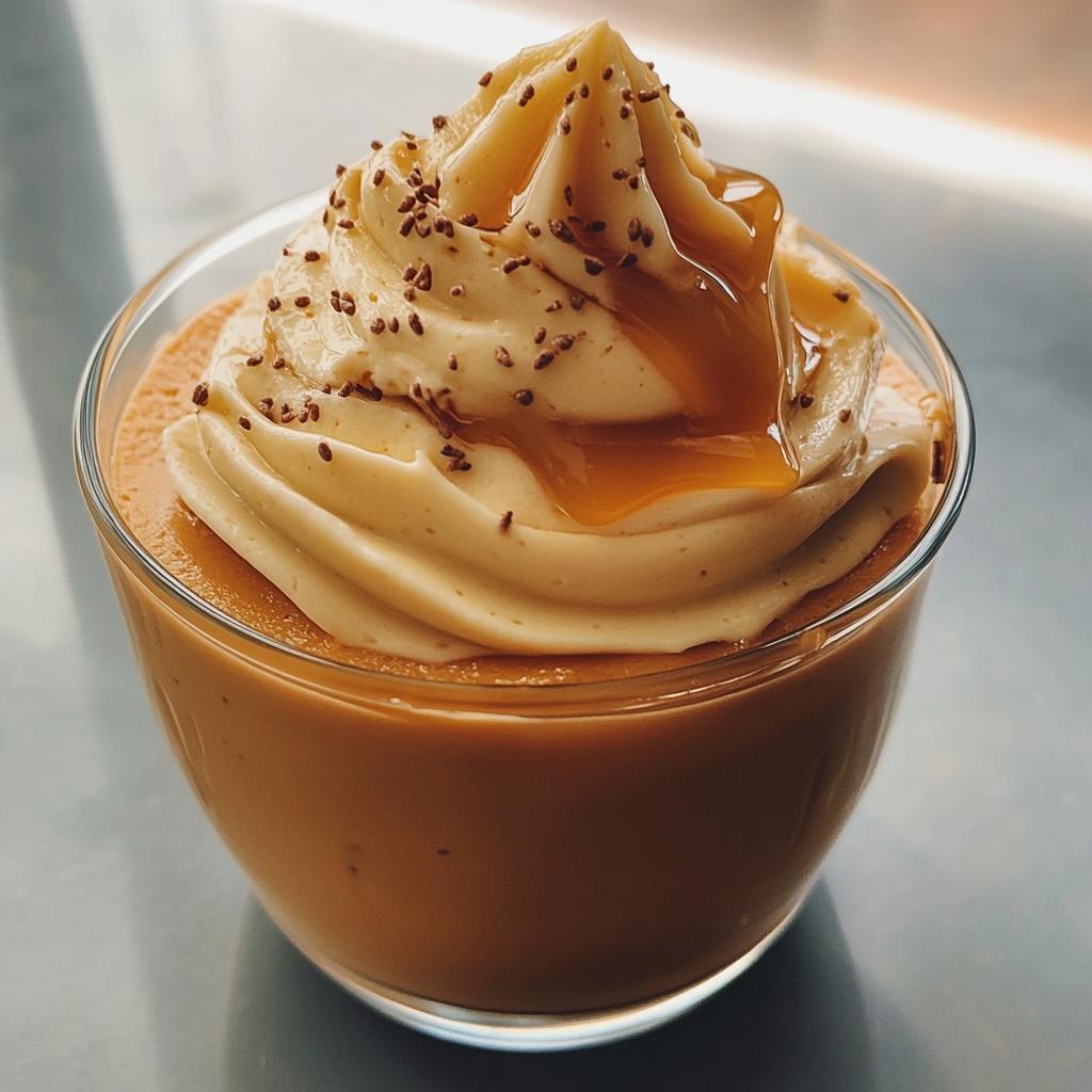 salted caramel mousse