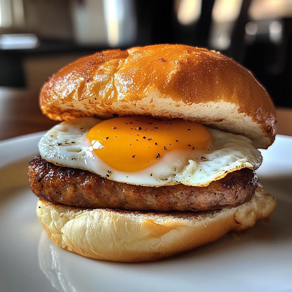 sausage and egg breakfast rolls for a hearty start