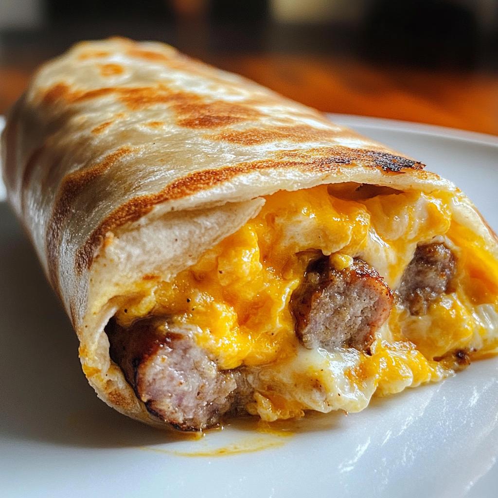 sausage egg and cheese breakfast roll ups