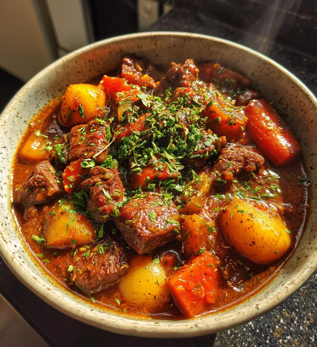 slow cooker witches brew stew recipe
