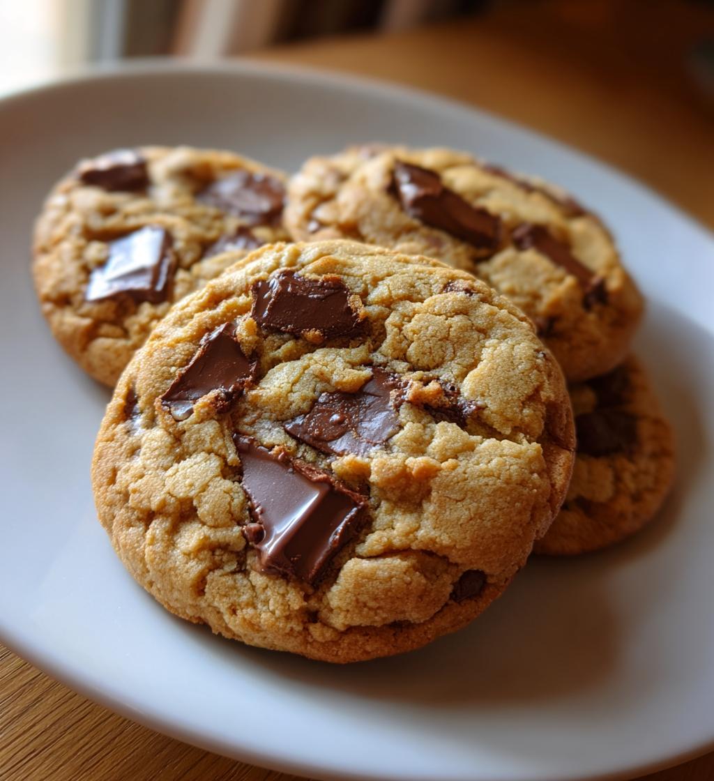 soft and chewy chocolate chip cookies
